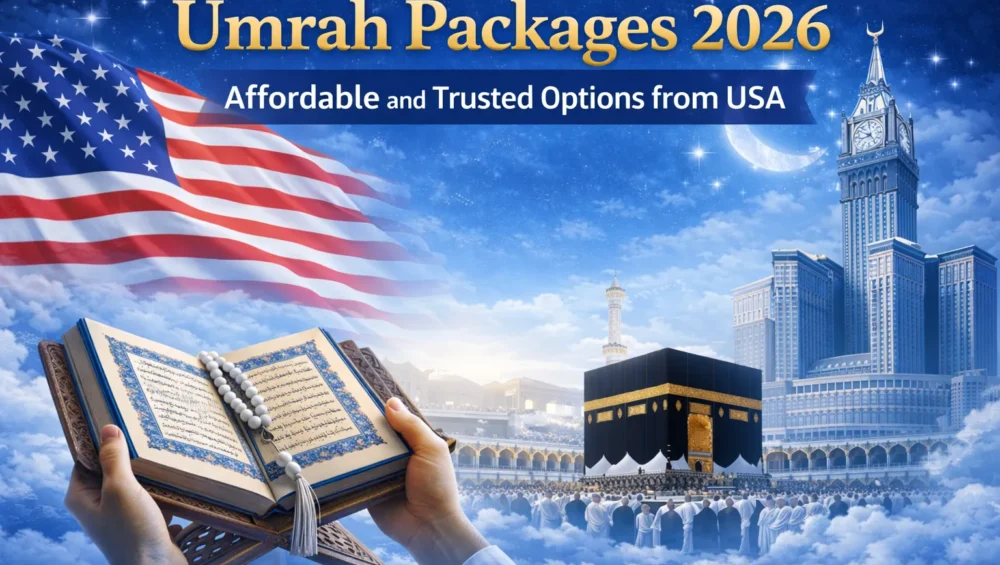 Group Umrah packages under $5000 from USA