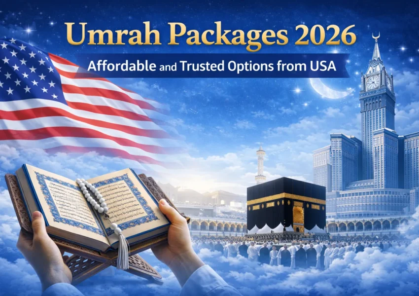Group Umrah packages under $5000 from USA