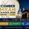 Best December Umrah Packages 2026 from USA