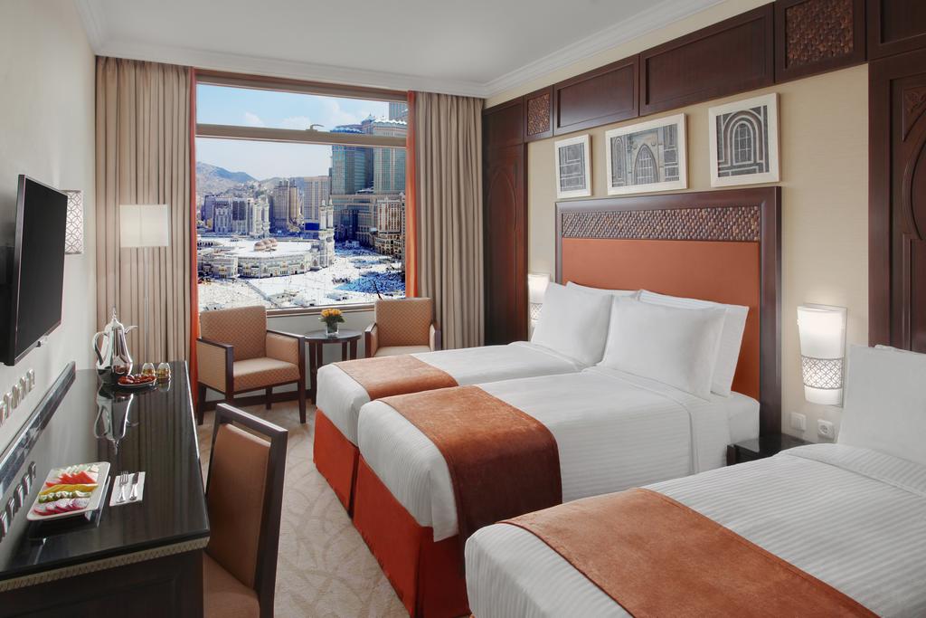 Anjum Hotel Makkah room with Holy Haram view